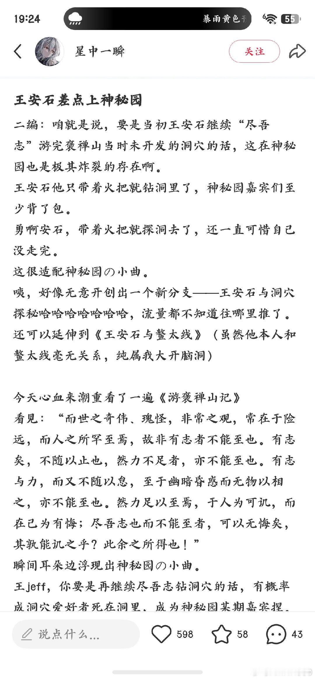 王介甫的奇妙历险 