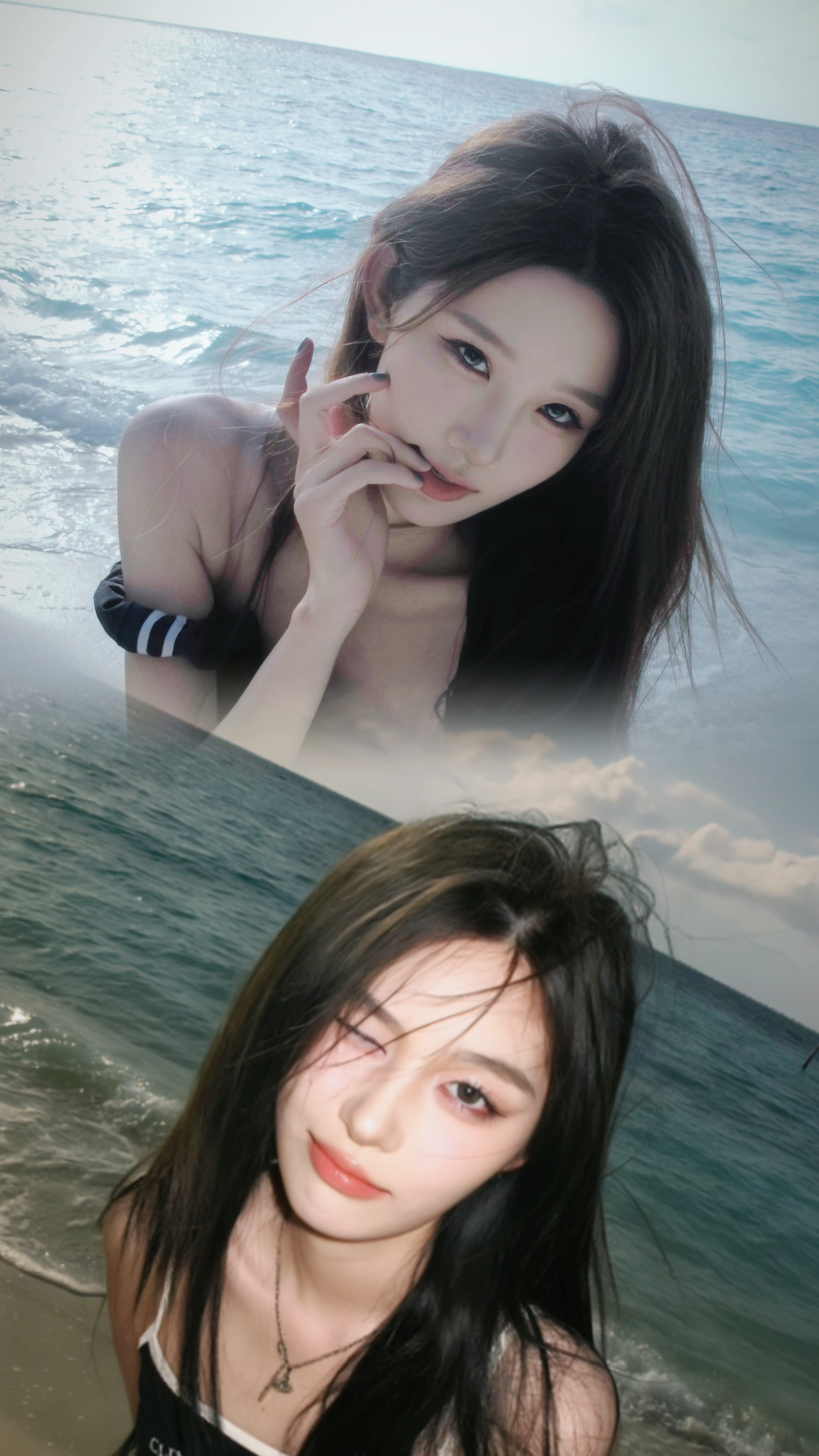 诗情画奕  落日吻海浪 爱意漫四方 