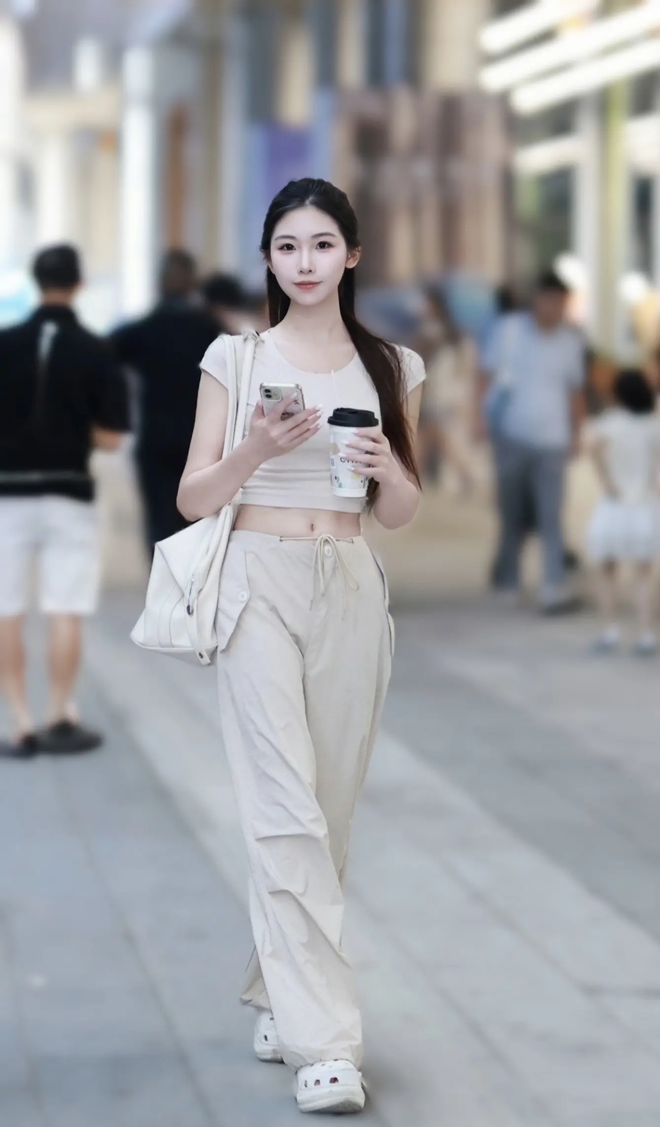 下班照。