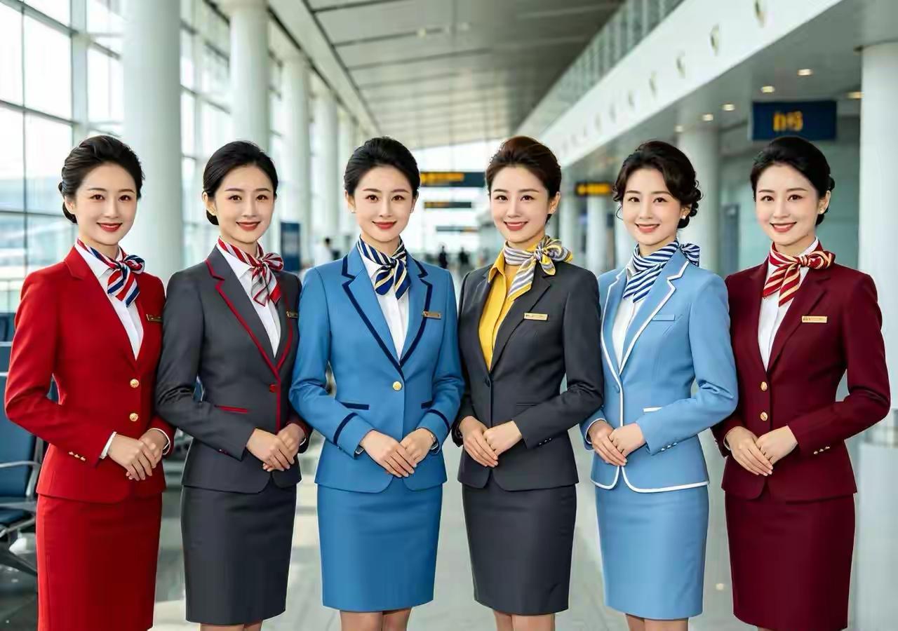 6家航司的空姐，你们觉得那家航司的空姐最美？
她们皆隶属于哪些航空公司的空乘吗？