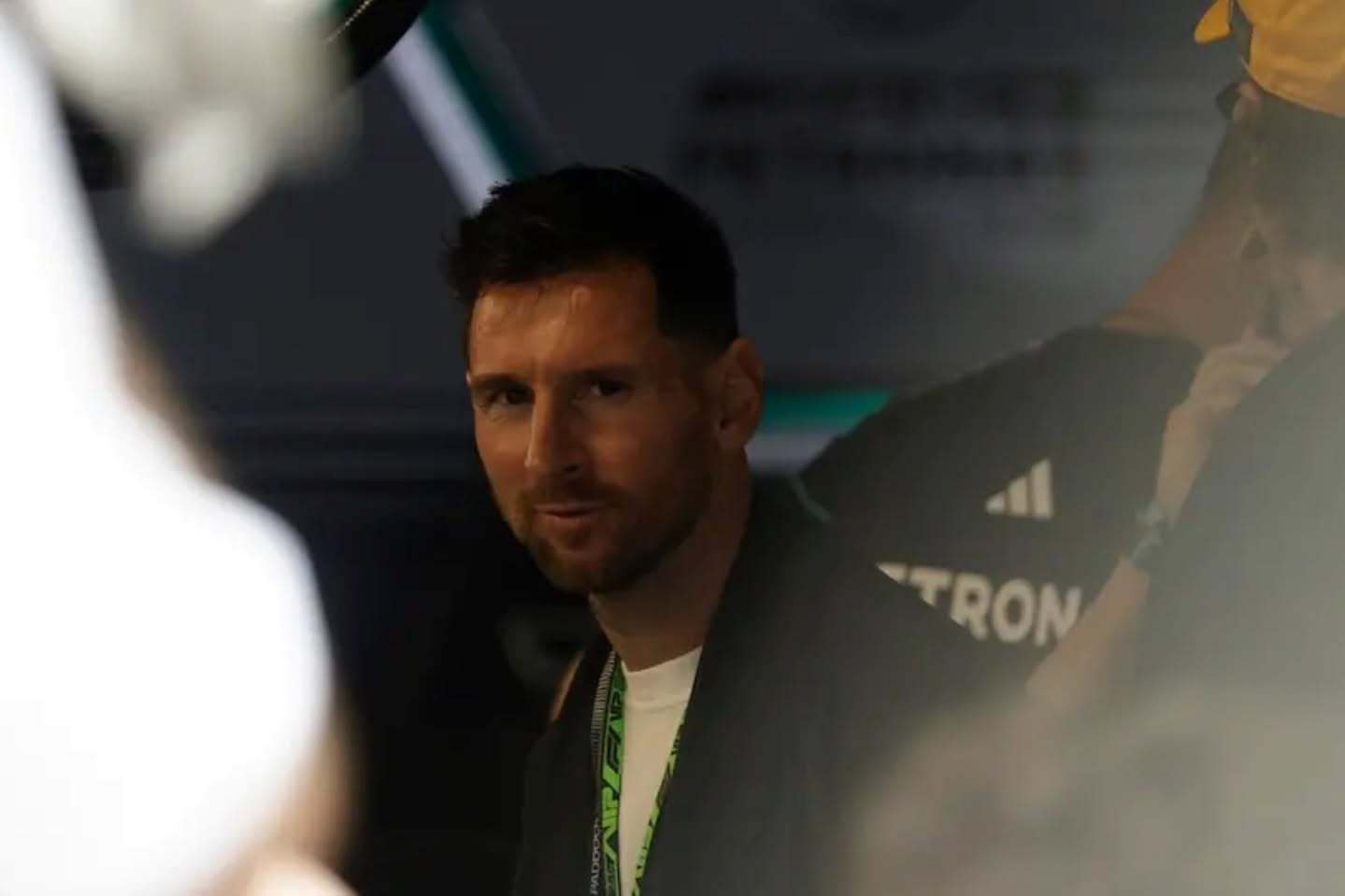 F1迈阿密大奖赛，梅西和家人一起到现场观赛！🏎2026f1迈阿密大奖赛 梅西