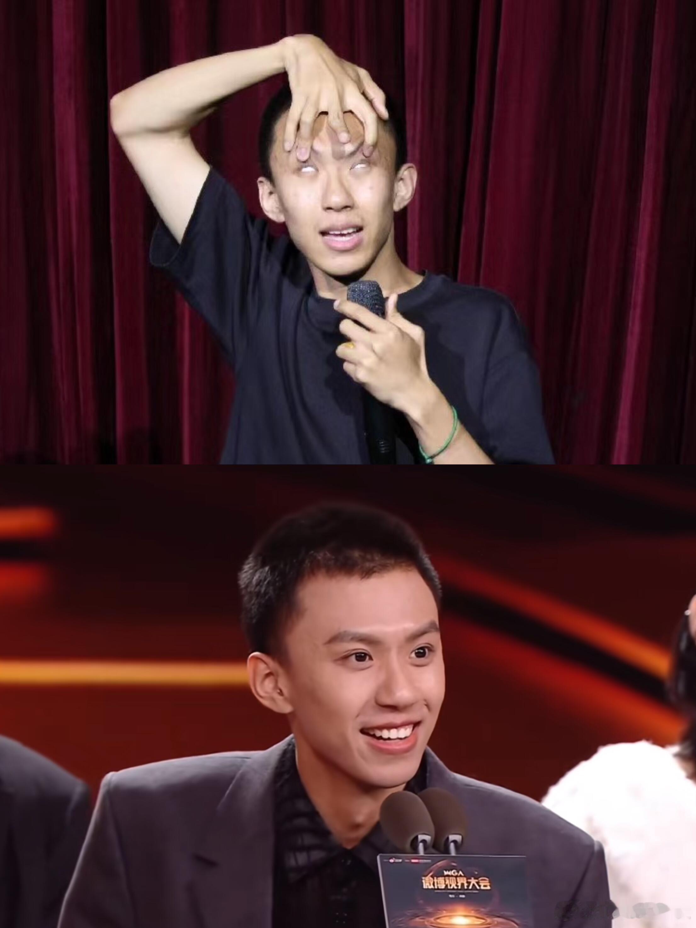 都说红气养人，红气也养猴！越看越觉得付航像邓超了 ​​​