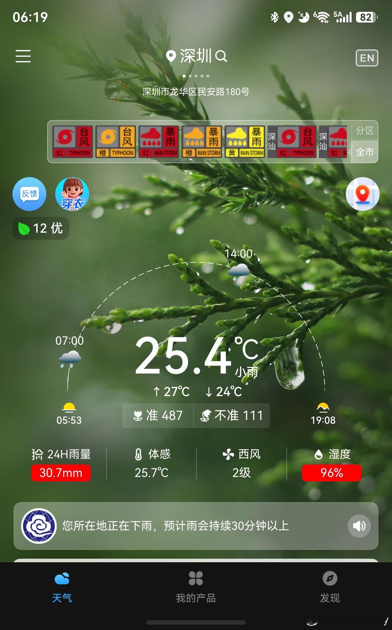 窗外的风嗷嗷的 深圳