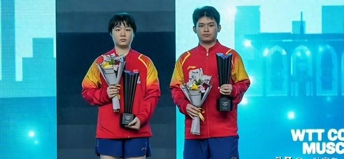 国乒五冠入账，马斯喀特赛场再展王者之姿！ 🏆

看到这个消息，不知道有多少球迷