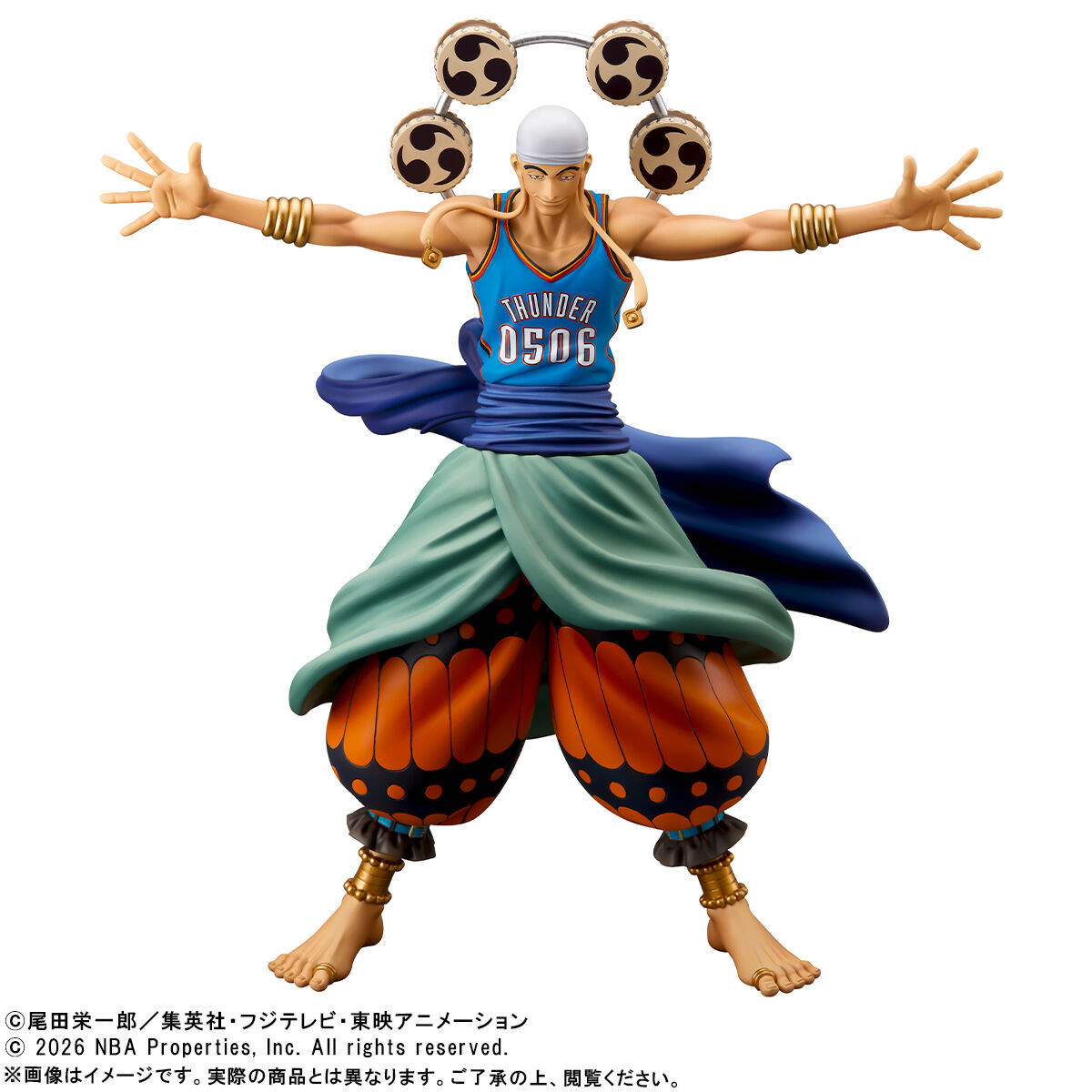 ONE PIECE × NBA MASTER STARS PIECE路飞、艾尼路