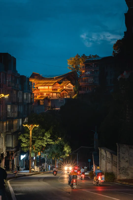 被治愈了❗️武胜的夜，藏着小美好～