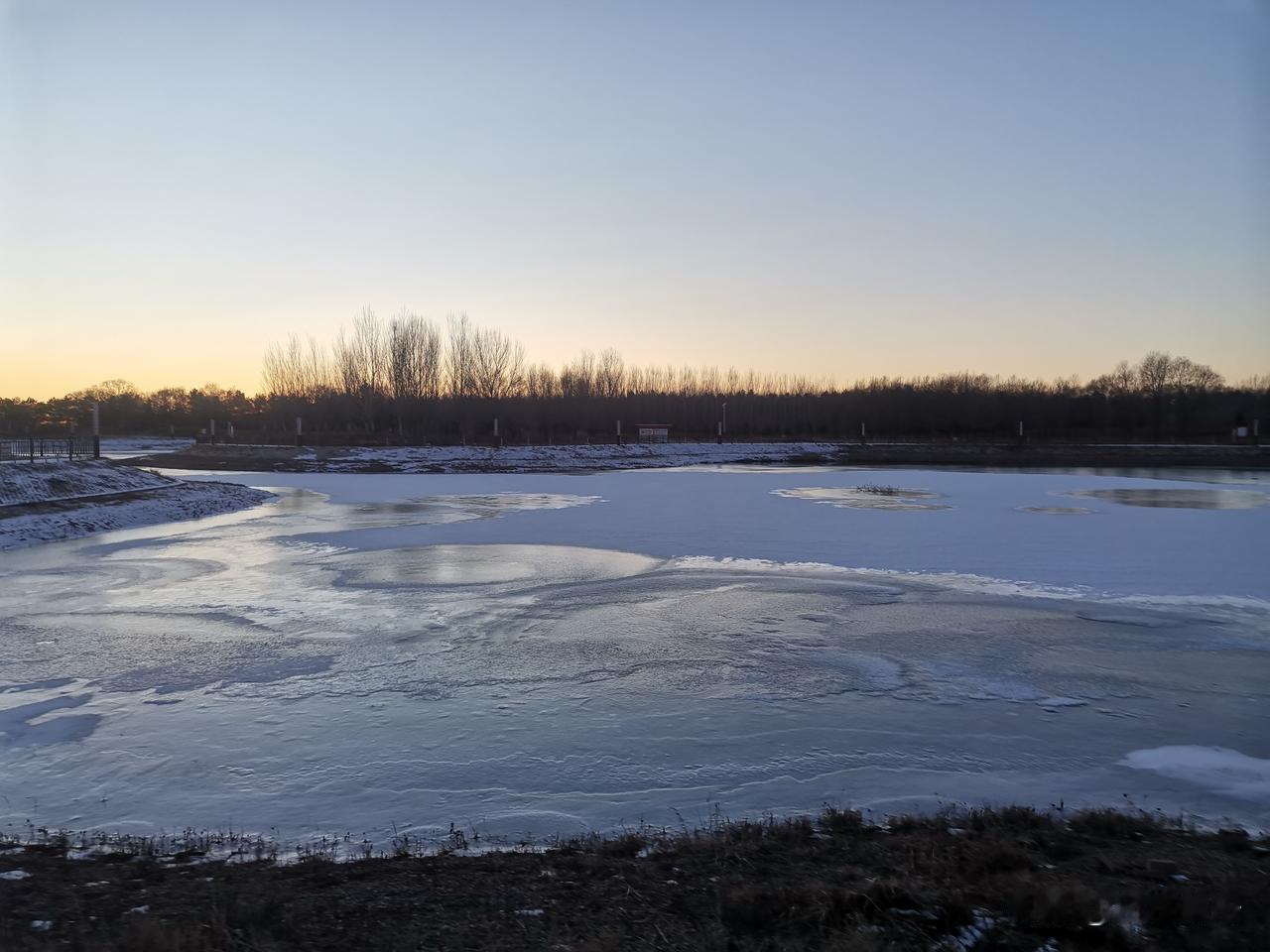 冬日生活打卡季冬日夕阳无限好