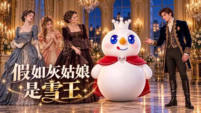 雪王穿越之：我是灰姑娘
雪王打乱了原剧本，继母妹妹 王子等剧情走向都乱套啦~
  #一分钟精选视频扶