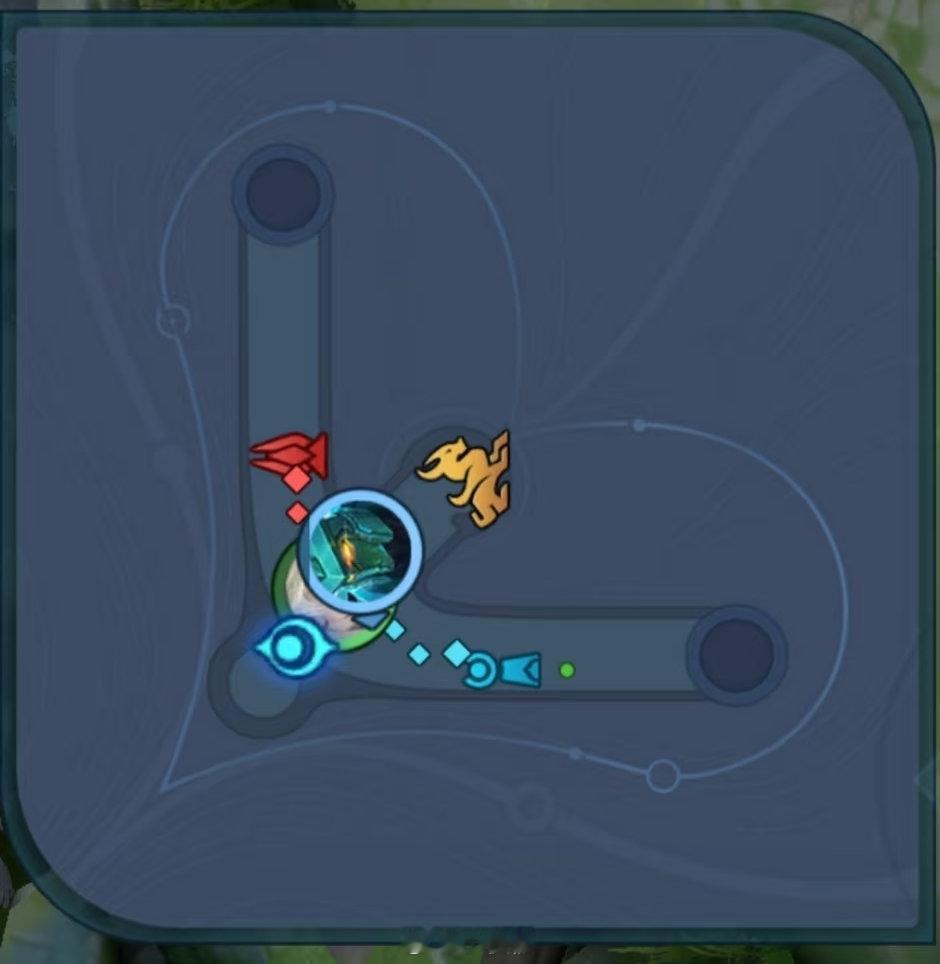 我勒个爱心地图啊 王者全新2v2玩法地图居然是个爱心[吃瓜] 