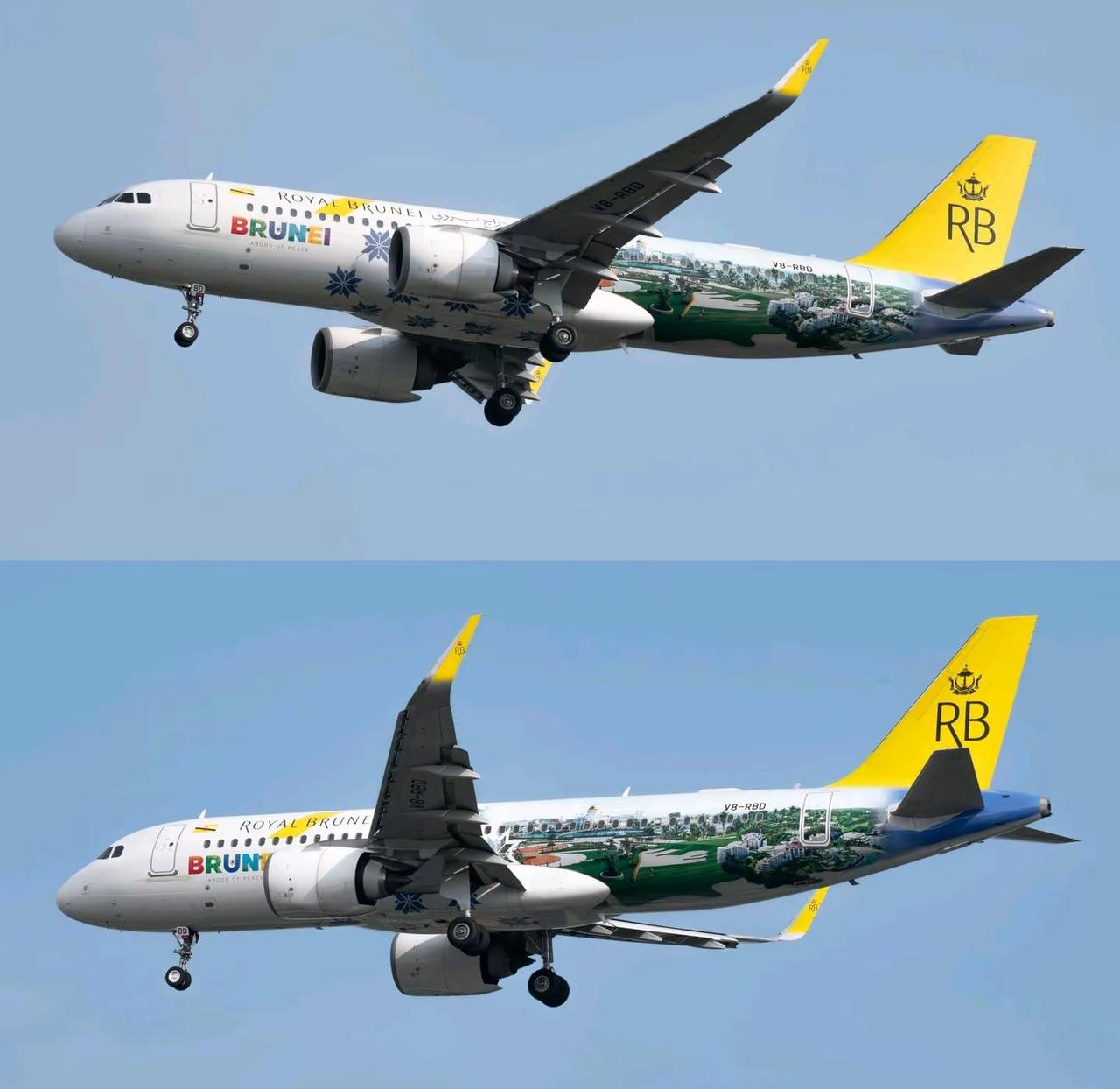 WOW是文莱理由号！文莱航空时隔多年再次派出文莱旅游号彩绘机执飞文莱→杭州的航线
