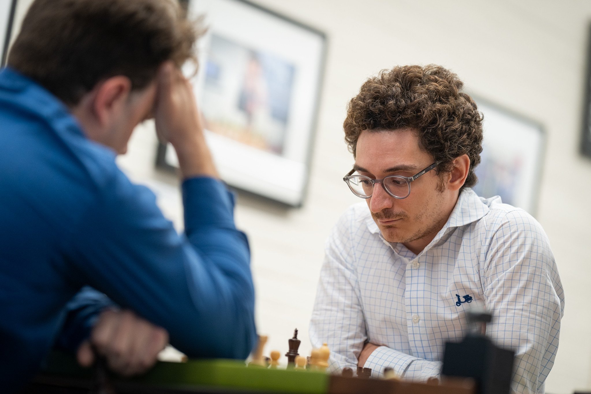国际象棋 【2026美国锦标赛】第六轮：男子组男子组，尚克兰德不敌卡鲁亚纳，梁世