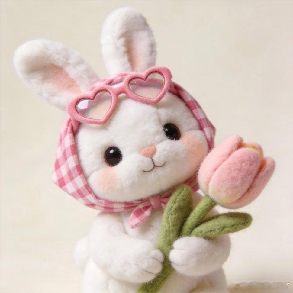 可爱小兔头像动漫点评团次元新星计划