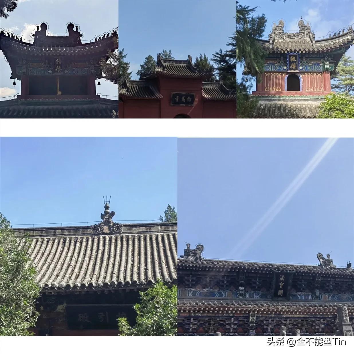 参观洛阳白马寺里的接引殿
接引殿是洛阳白马寺的重要佛殿之一，主要供奉阿弥陀佛，象