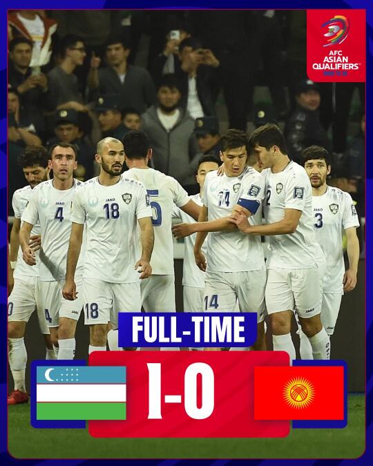 国足？乌兹别克16分小组第2有望首进世界杯