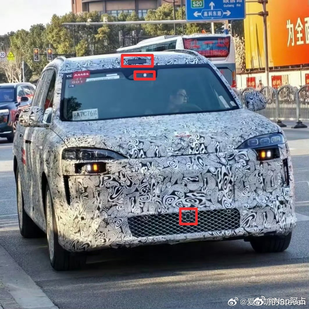 896线双光路瞭望式激光雷达舱内激光雷达tof激光雷达算上车侧和车后一共6个鸿蒙