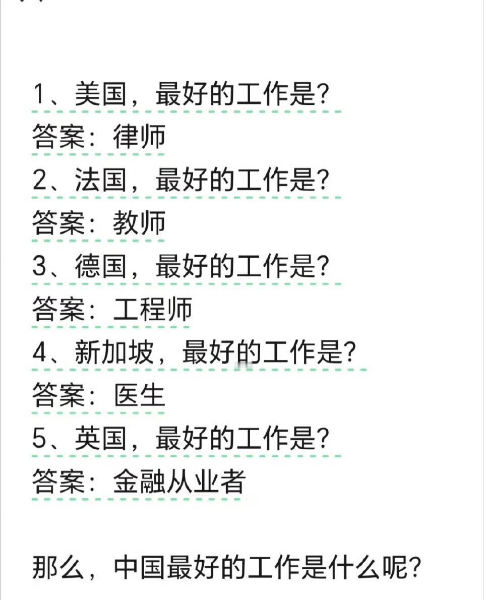 中国最好的职责是什么呢？大家来聊一下……