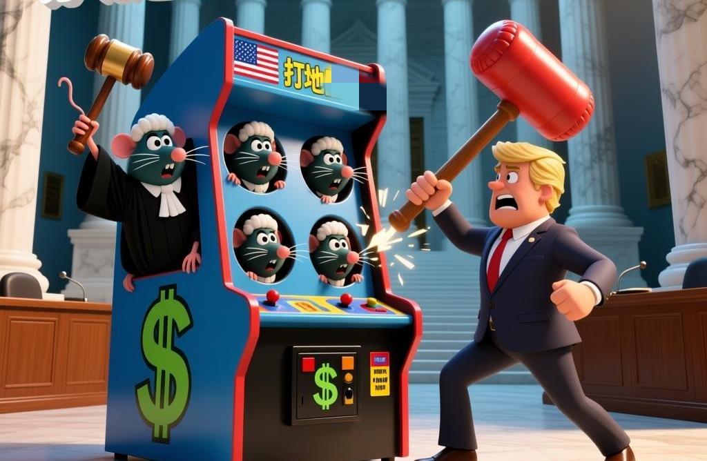 这哪是关税战，分明是跟最高法院玩“打地鼠”！

大家看清了吧？特朗普这招叫“条条