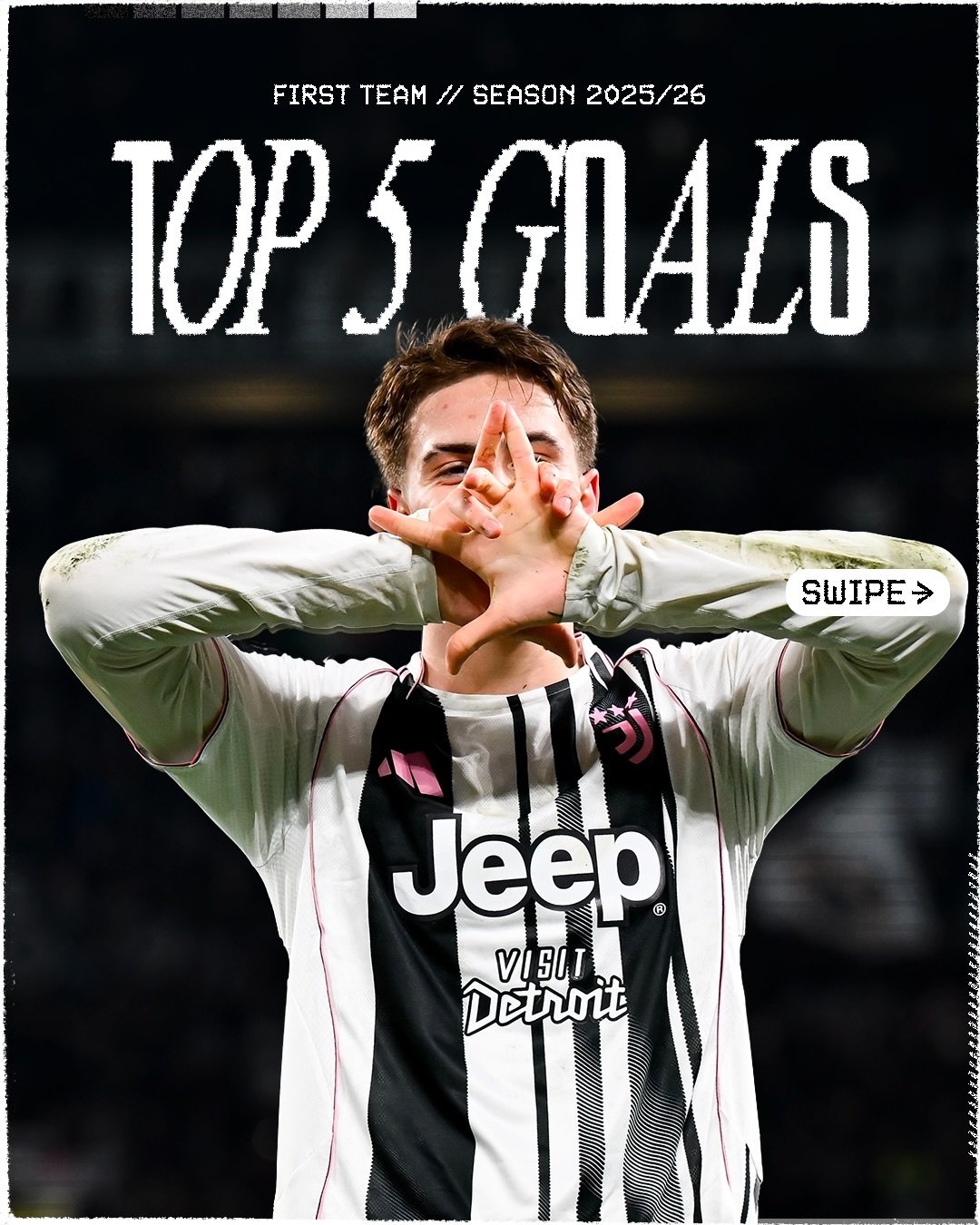 赛季五佳球已就位⚽️哪一球最让你印象深刻？👀FinoAllaFine 尤文图斯