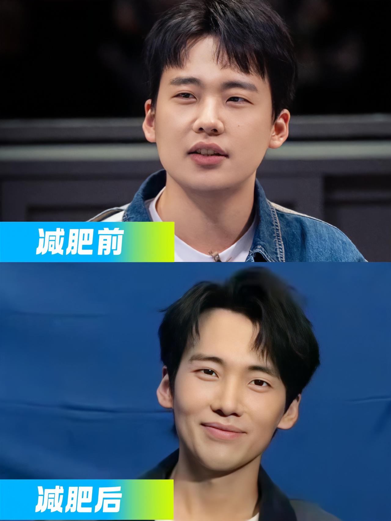 郭麒麟瘦下来真的帅，青年小伙的底蕴，瘦了二三十斤，真的很励志了！
小胖到小瘦，本
