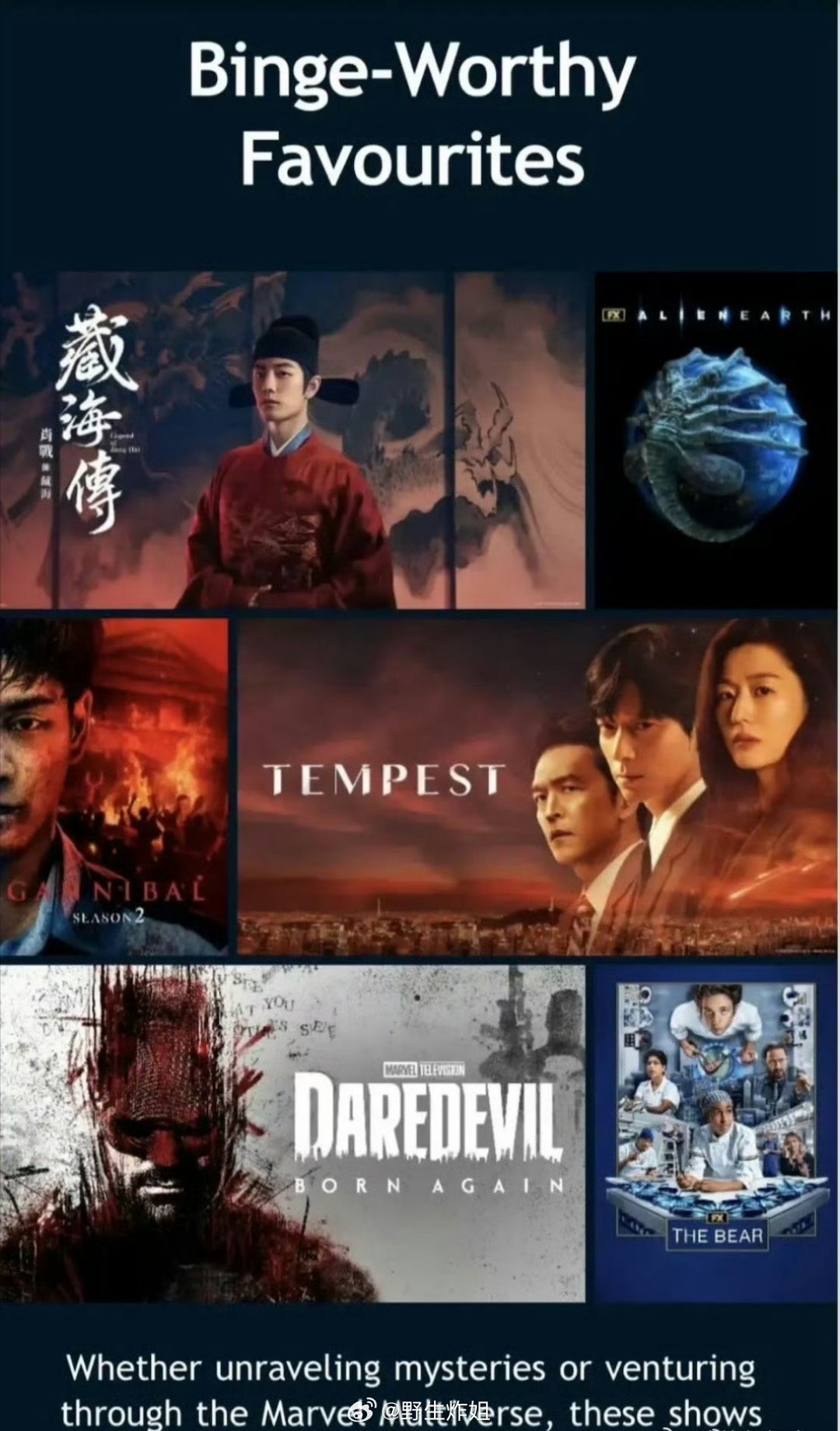 哇哦哦，肖战主演的《藏海传》直接被评为了迪士尼最爱剧里的top1，真的是直接可以