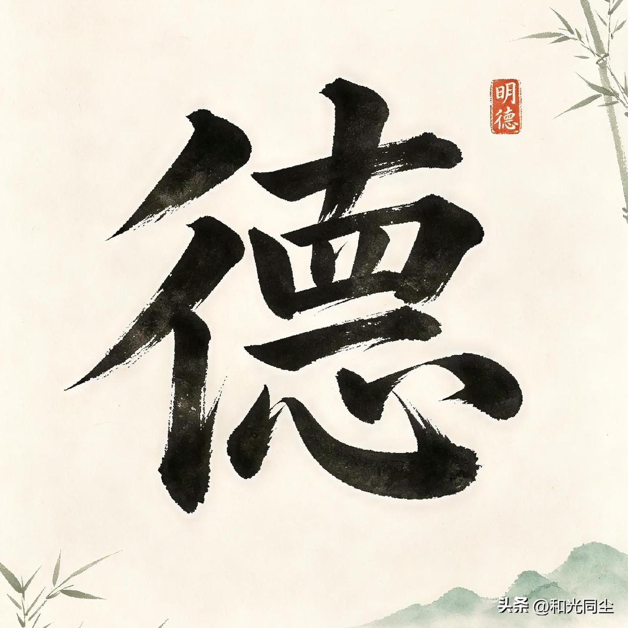 人这一辈子，最贵的底牌，是德行。
有才无德，走不远；
有德有心，路自宽。
不耍心