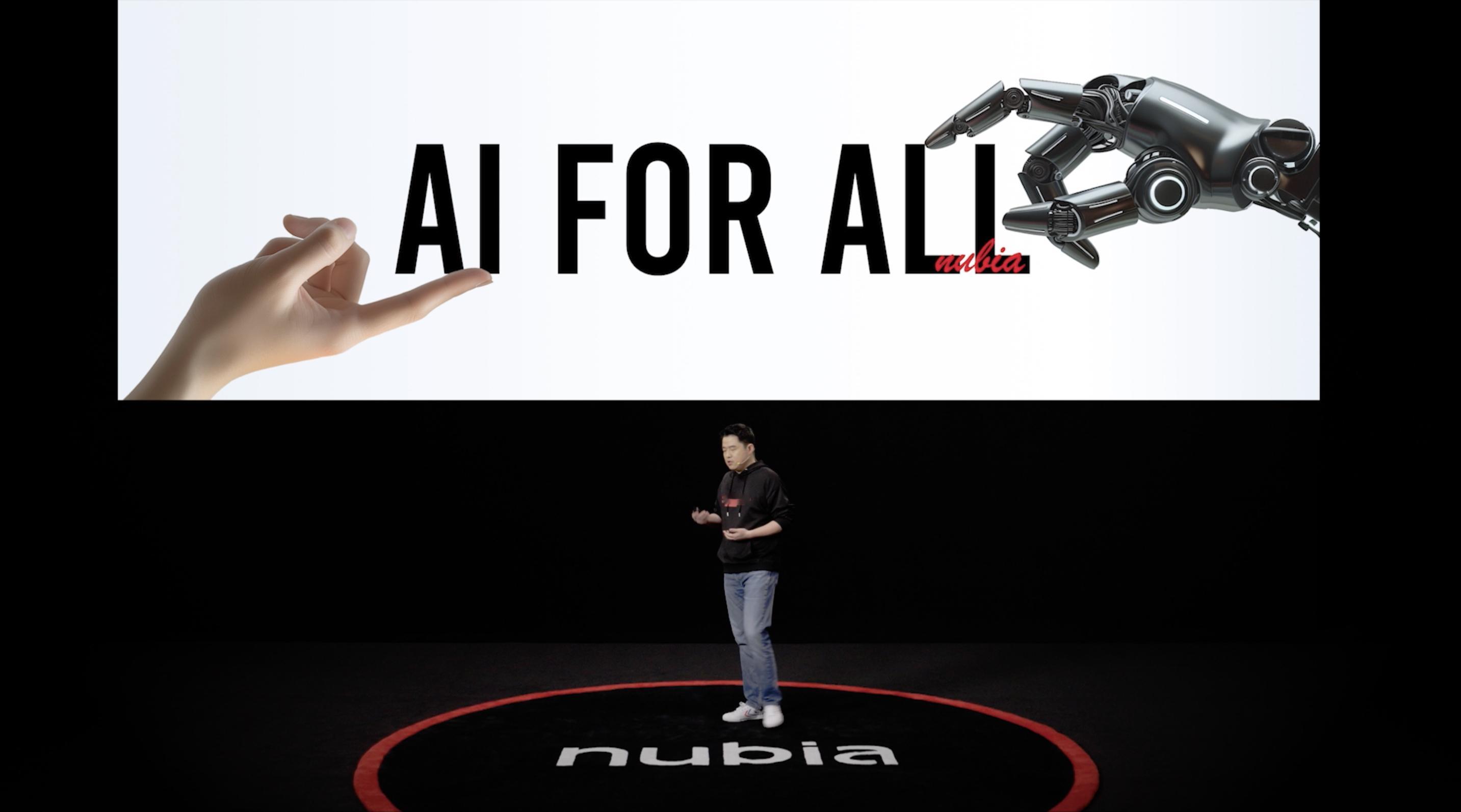 努比亚来“AI for All”了！此次发布会，努比亚将带来三款不同档位、各具特