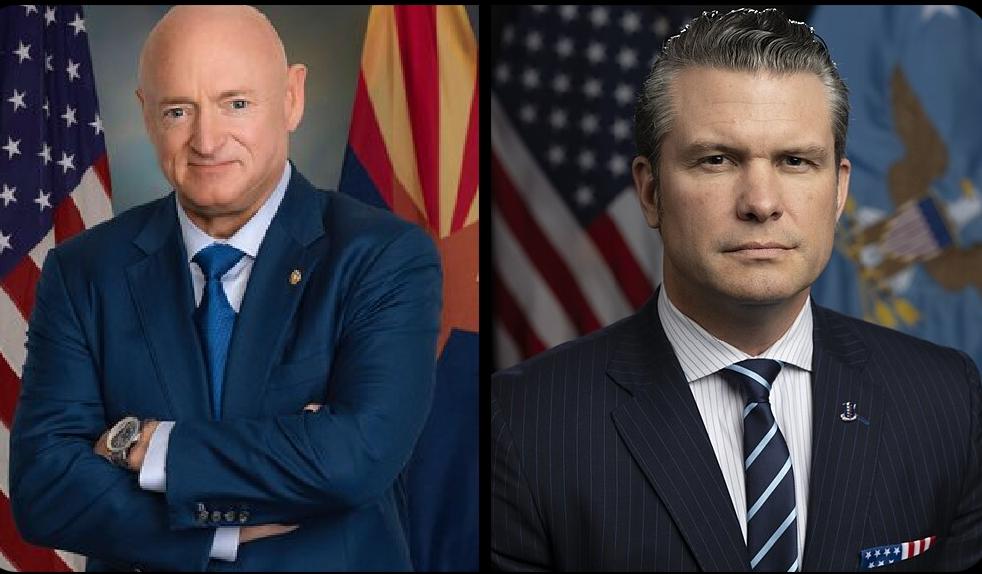 新闻快讯——美国参议员马克·凯利对皮特·赫格塞思提起联邦民事诉讼——哥伦比亚广播