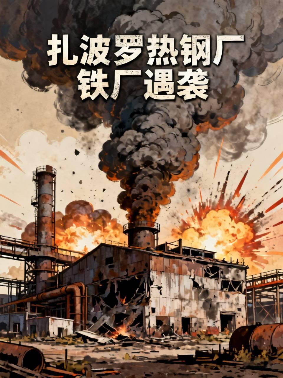 扎波罗热钢铁厂被朝鮮导弹灭了
      这事儿可太有爆点了！扎波罗热钢铁厂被打