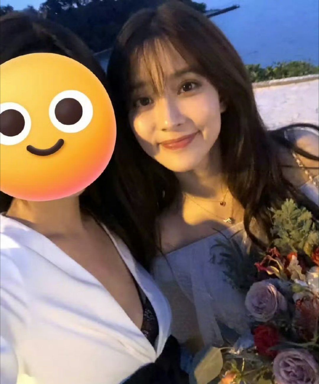 孟子义当伴娘旧照，哇塞早期孟姐也好美啊，有一种真富家千金的感觉 ​​​