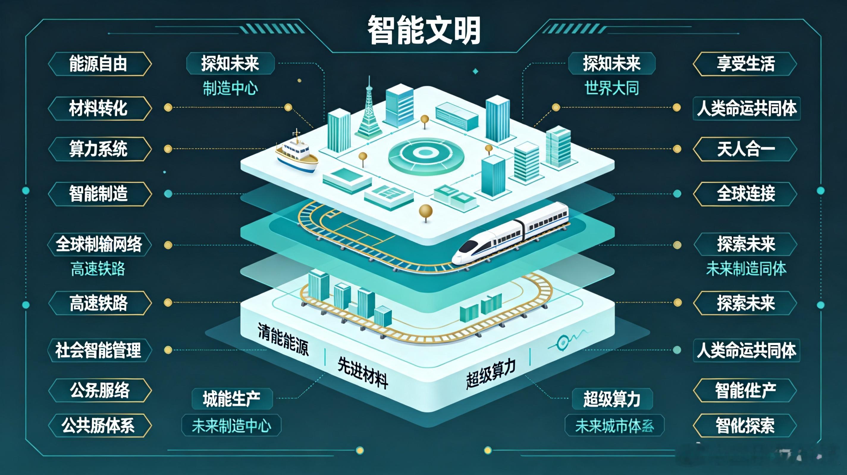 做早饭时想 【什么是智能文明？】我把人类文明发展分为三大系统，农业文明、工业文明