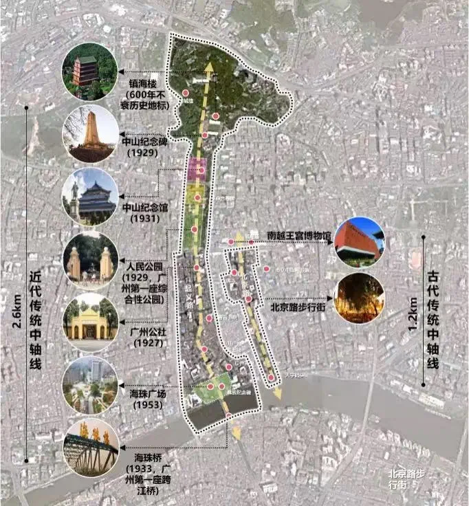 广州城市中轴线