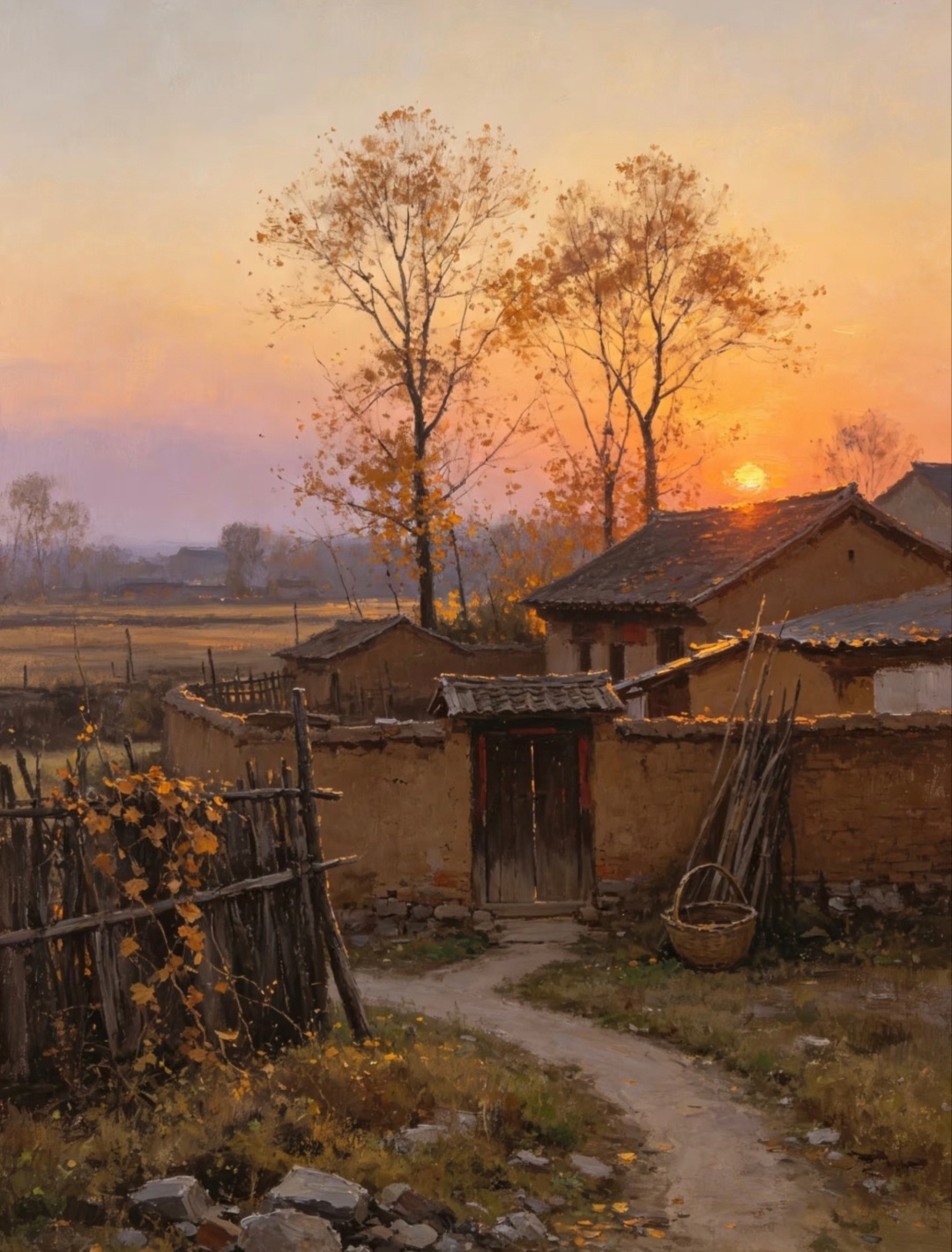 “  一院秋光，一抹夕阳 ...  ” ​​​