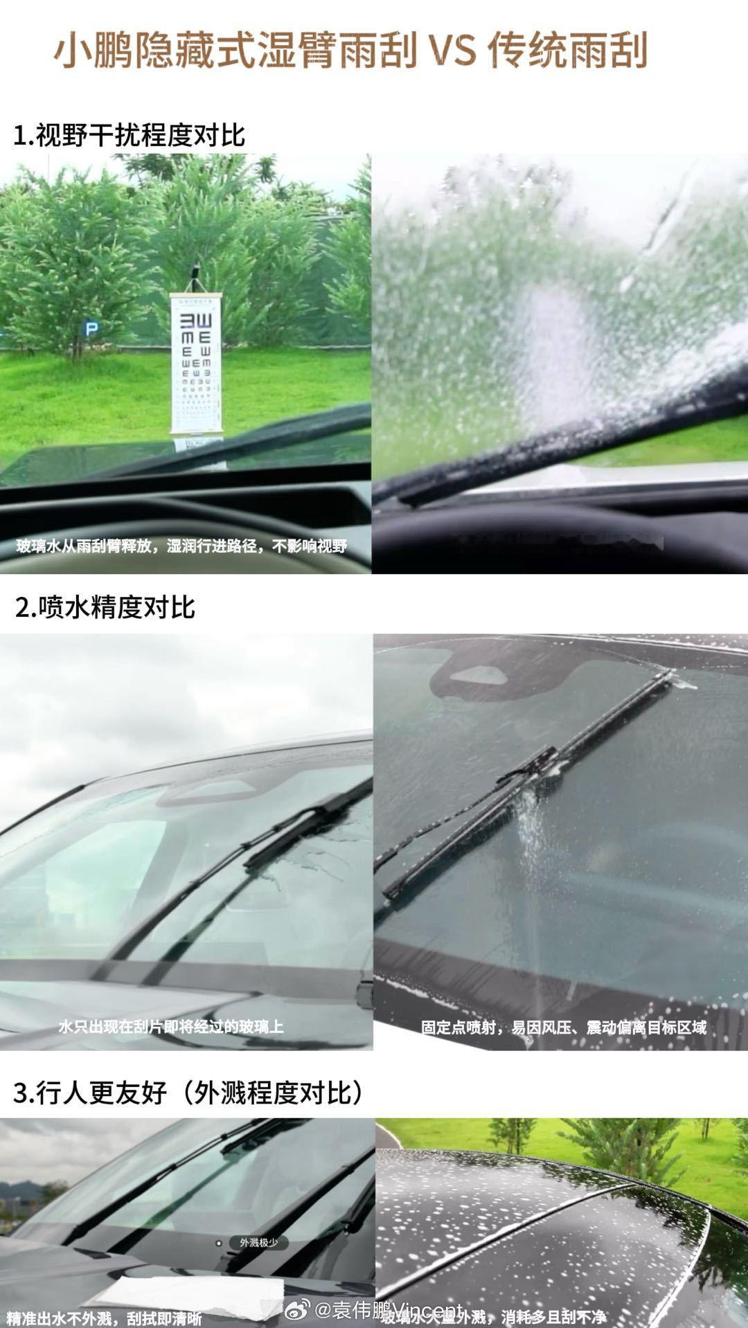 湿臂雨刮以前只在奔驰s级上用过，没想到！！！2x万元起售的小鹏GX也有！它的意义