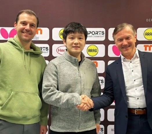 樊振东加盟德甲的故事樊振东下赛季加盟杜塞尔多夫 TTBL发布最新转会消息，樊振东