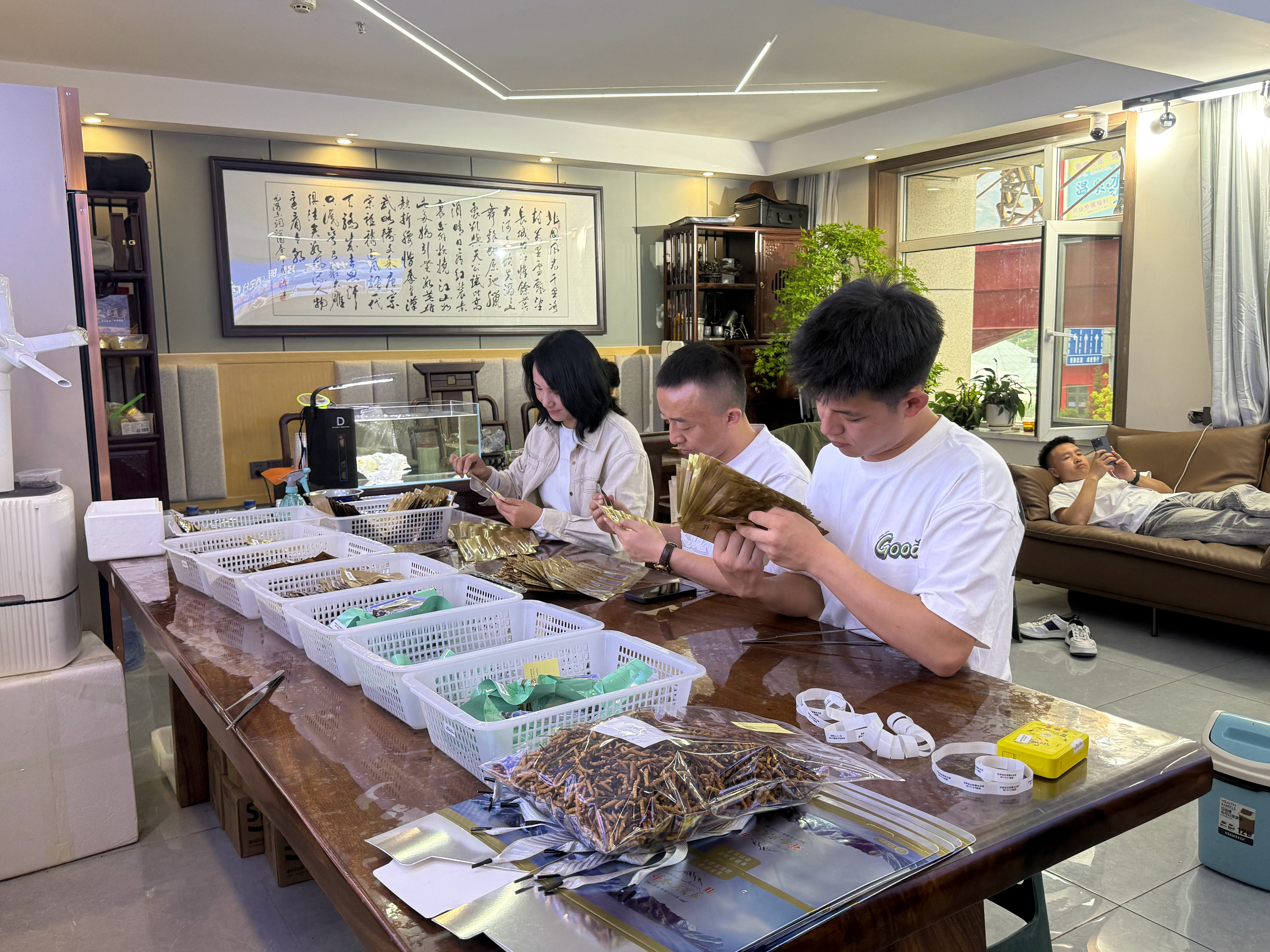 告诉俺妈，俺在城里找到工作了，这里提供好酒，还给放周杰伦的歌听。🙇🏻♀️ 