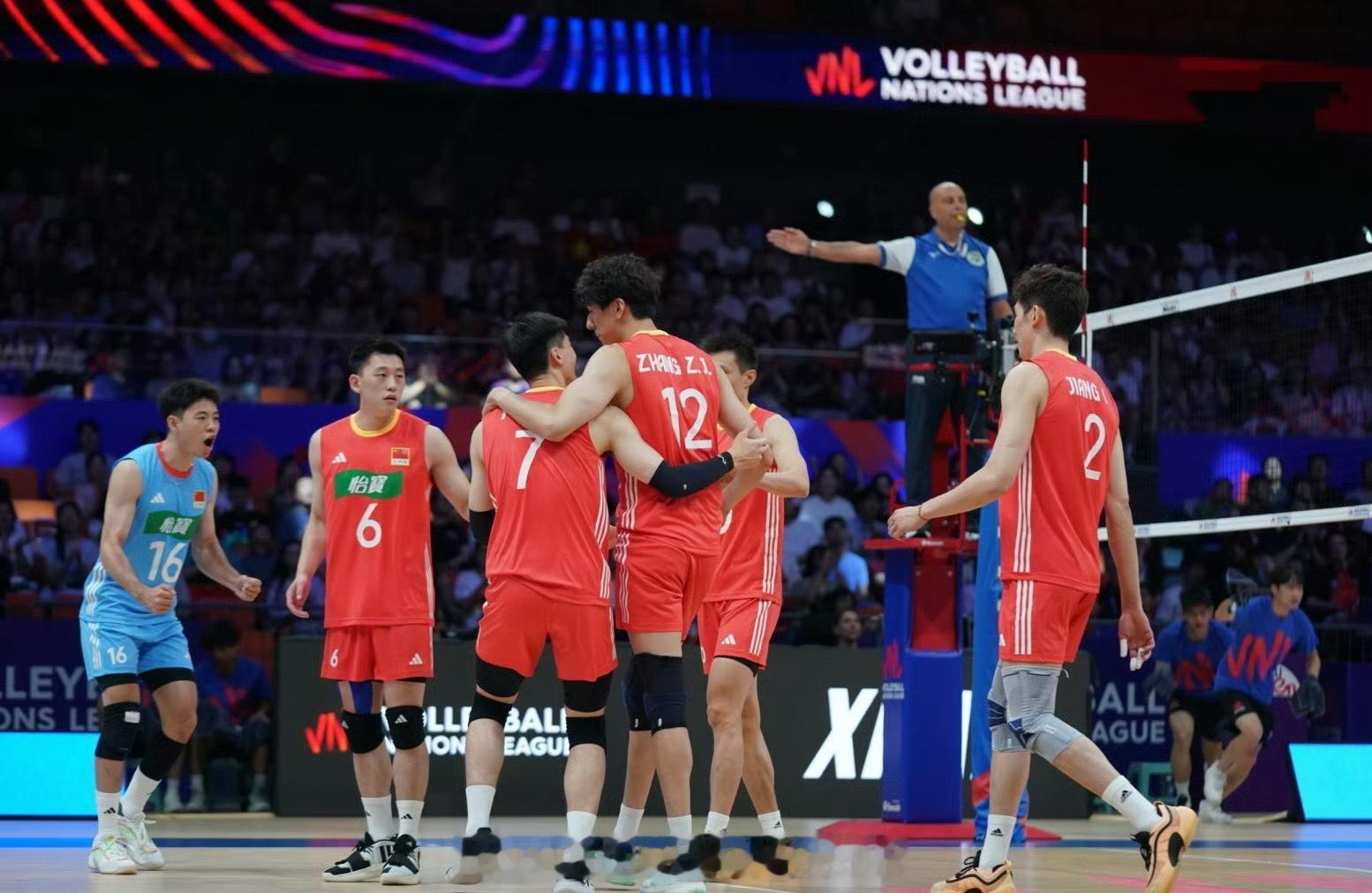 中国男排0比3土耳其男排 📍【中国男排​VNL2025首站】🏐中国0-3土耳