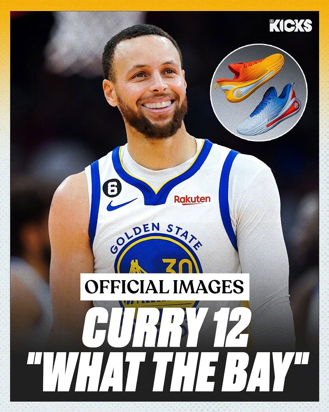 近距离欣赏一下库里的全明星战靴 Curry 12 “What The Bay” 