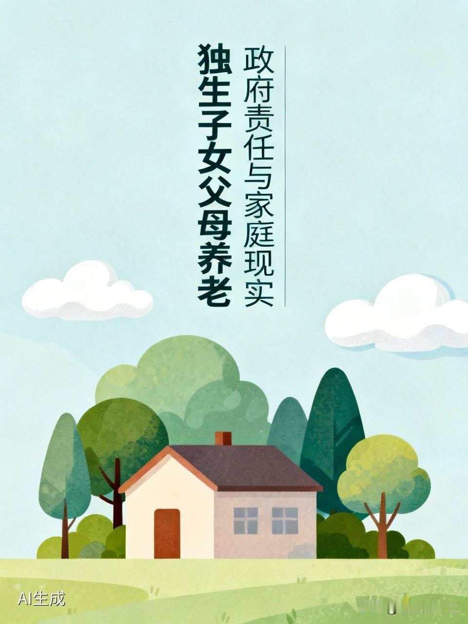 独生子女养老靠政府是当初给我们的承诺，当时的口号就是政府给养老。
再说了，我们响