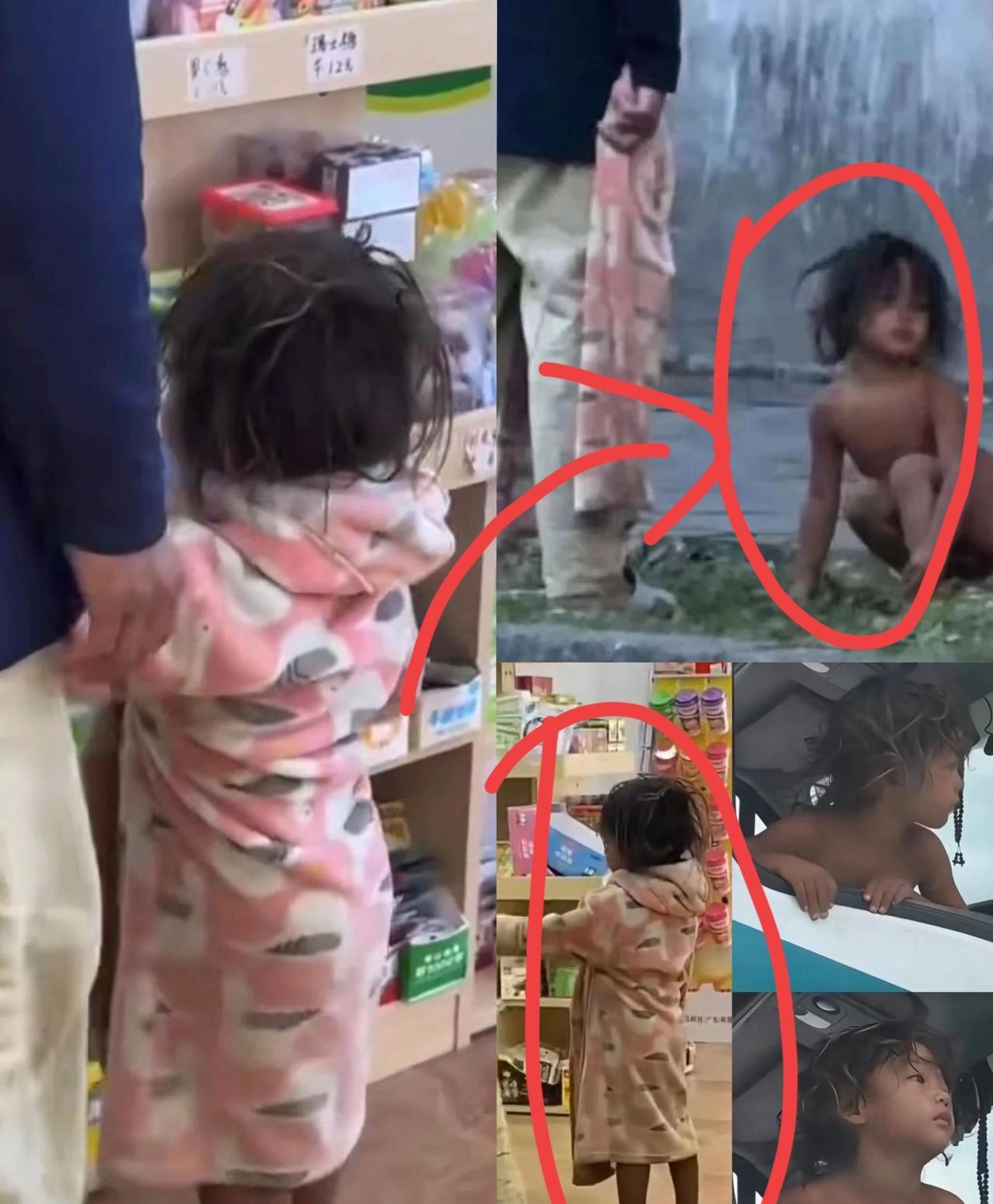 亲爱的小孩，
我一定要为你发声：
我以为的进展是: 小孩已经穿上衣服，正在做身体
