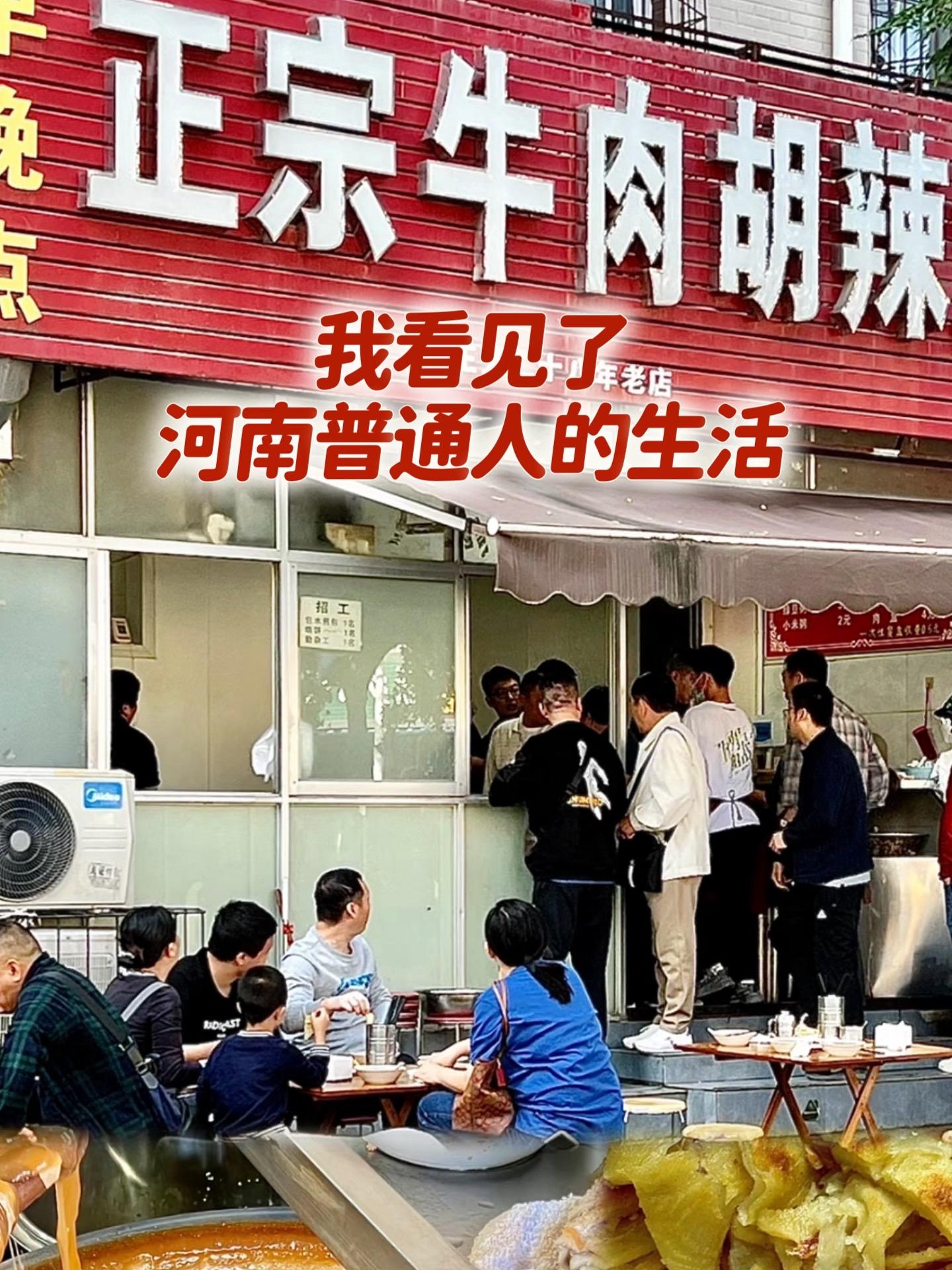 我看见了河南普通人的生活。小学优秀作文。               ...