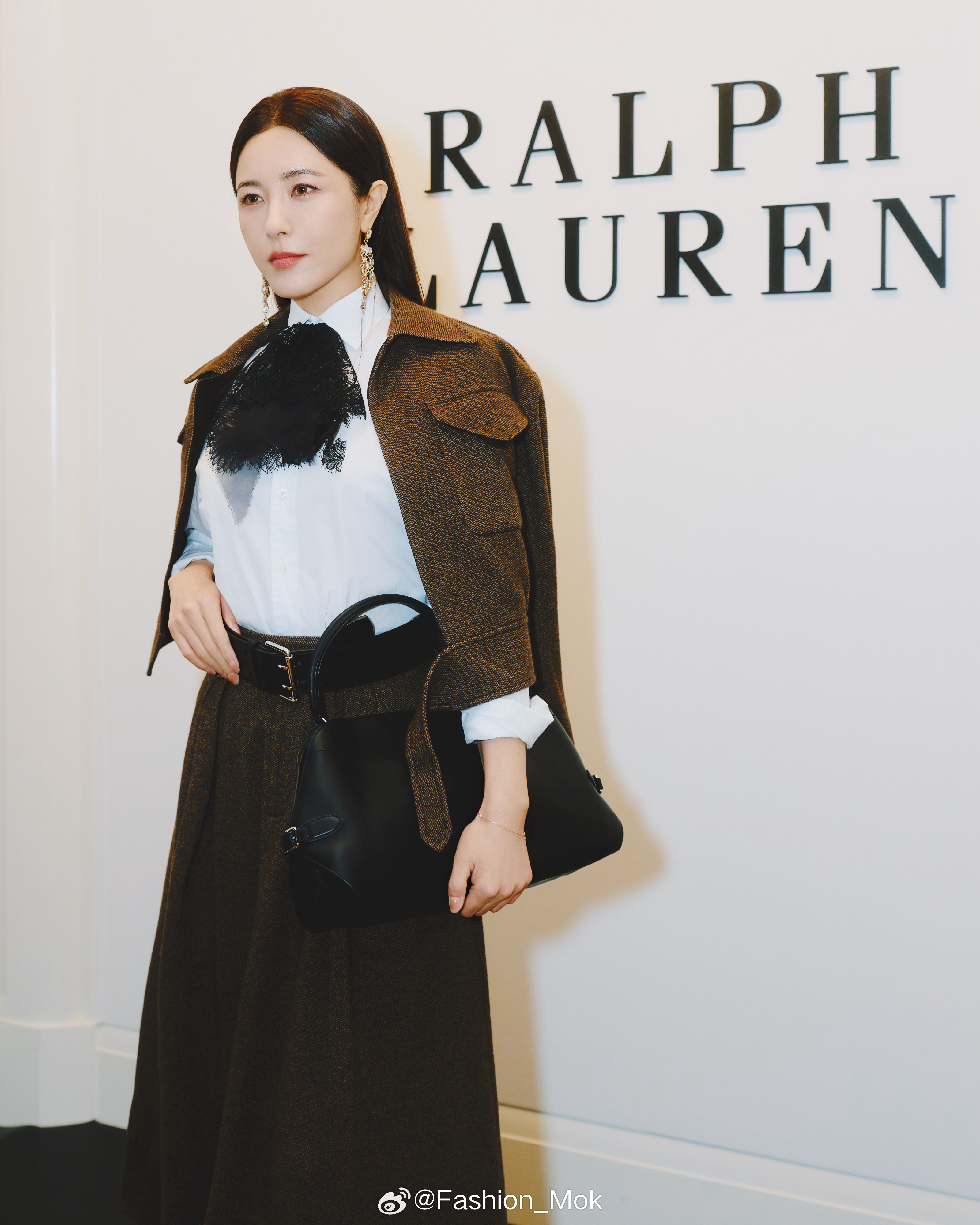 曾黎受邀出席 Ralph Lauren拉夫劳伦 2026春季时装秀观秀，三套惊喜