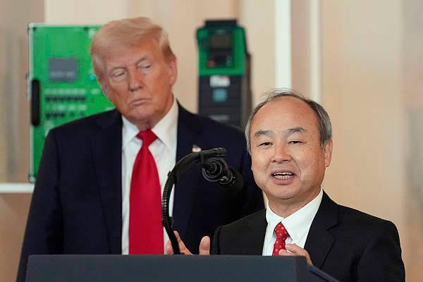 孙正义又提议了一个大胆的计划，这次是给特朗普的。

据《华尔街日报》报道，这位软