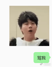 朋友说我自从爱上这个表情包，说话都变得呆傻了（）我觉得她说得不对，谁替我发声