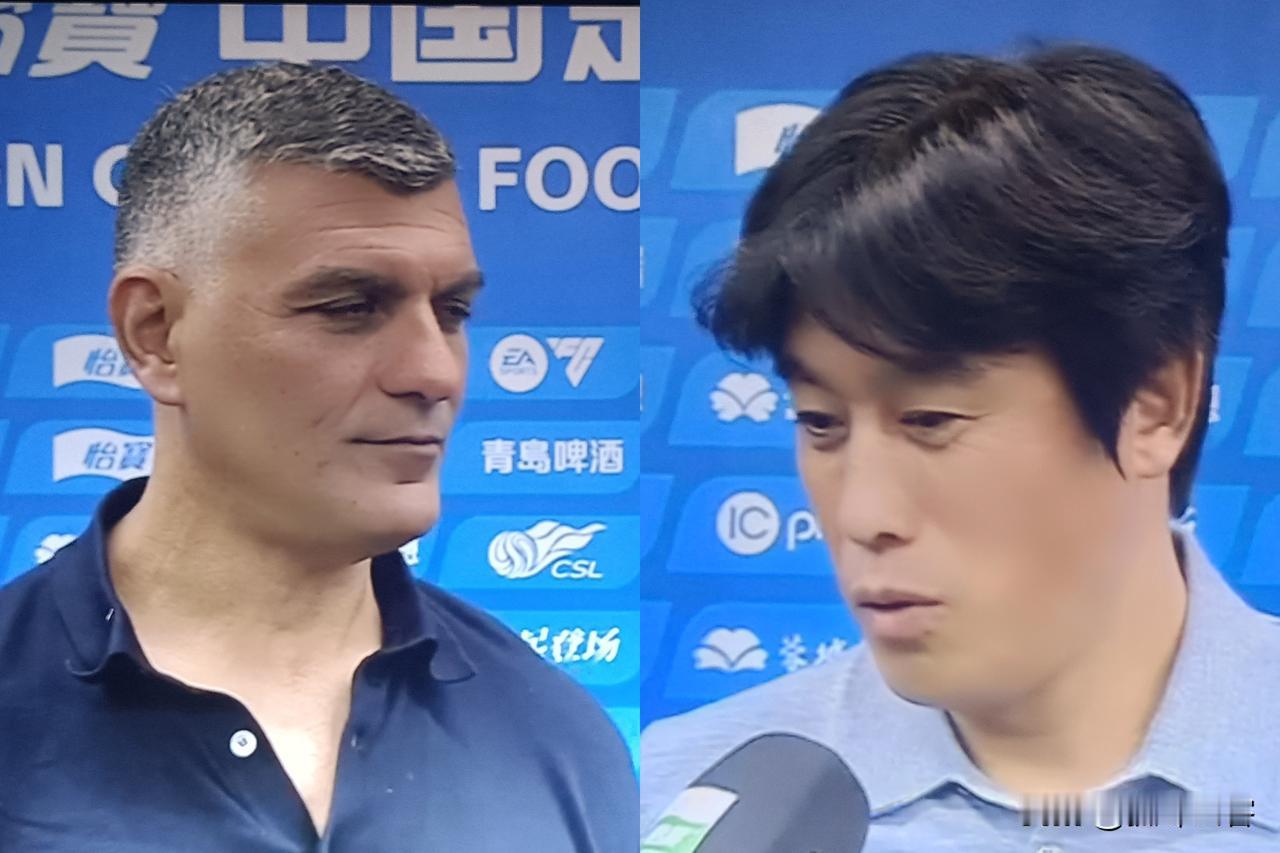 成都蓉城vs辽宁铁人赛前主教练采访：阿洛伊西希望球迷能够全场支持，徐正源强调心态