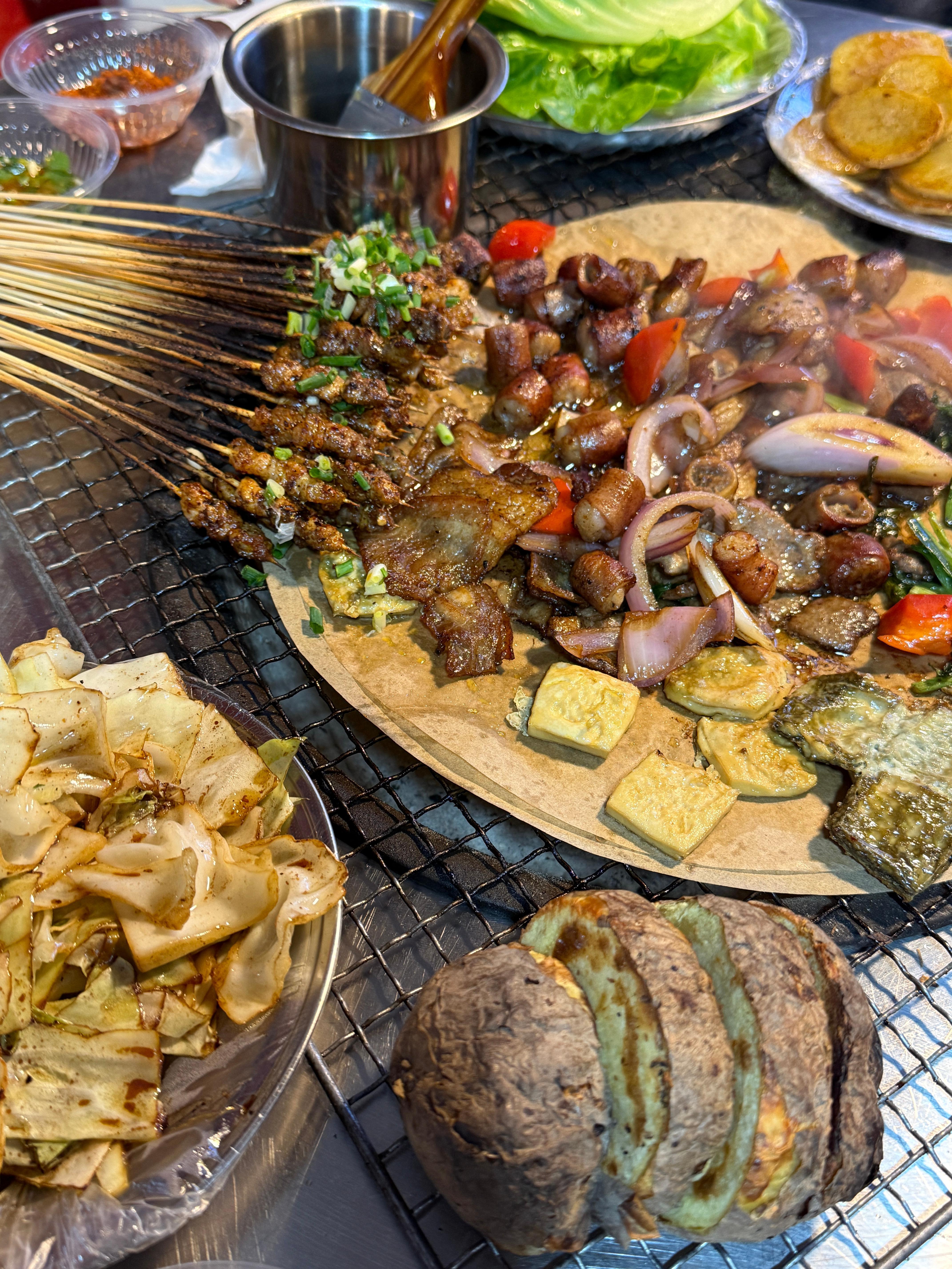 幸福的胖了好几斤