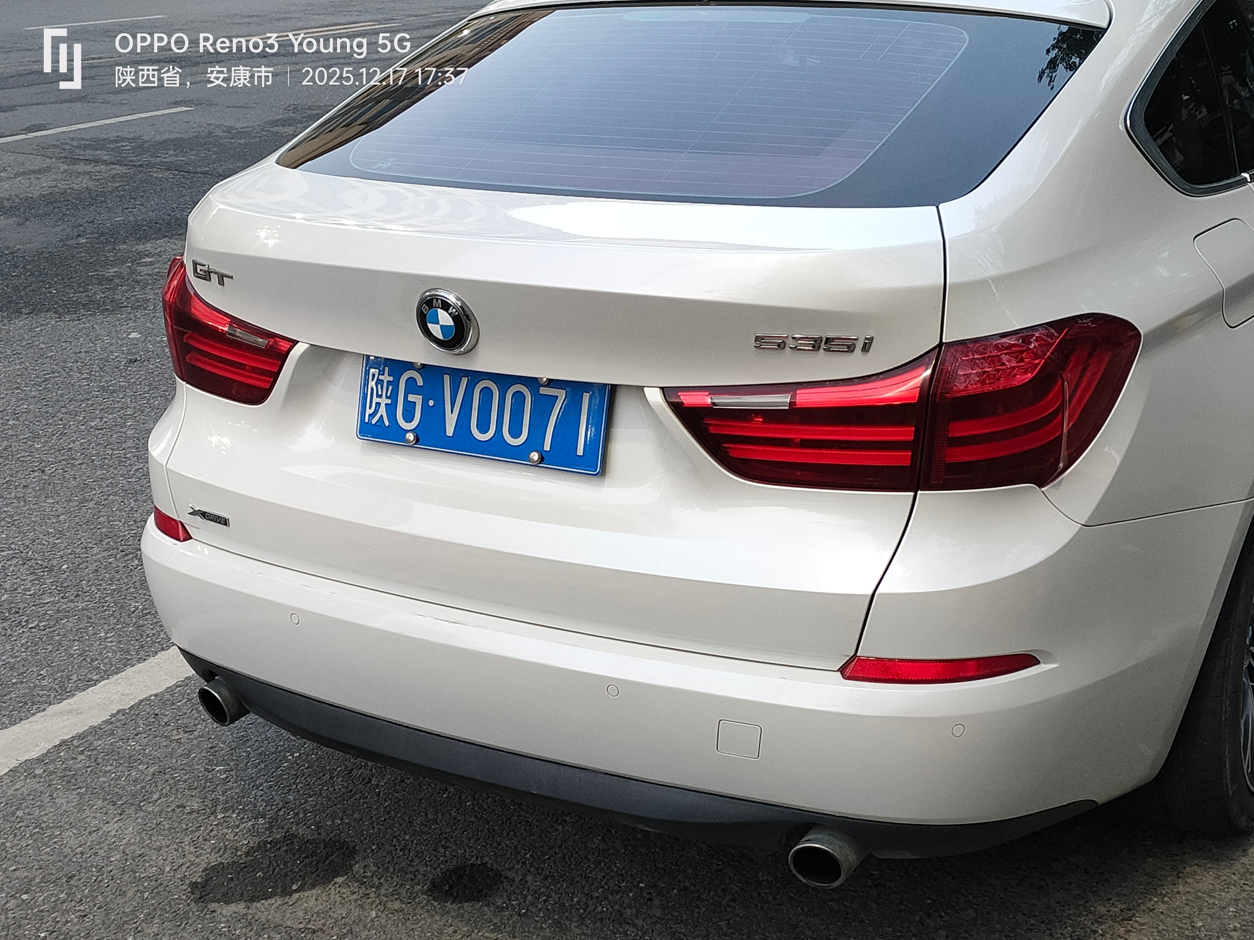 陕GV0071宝马535i 