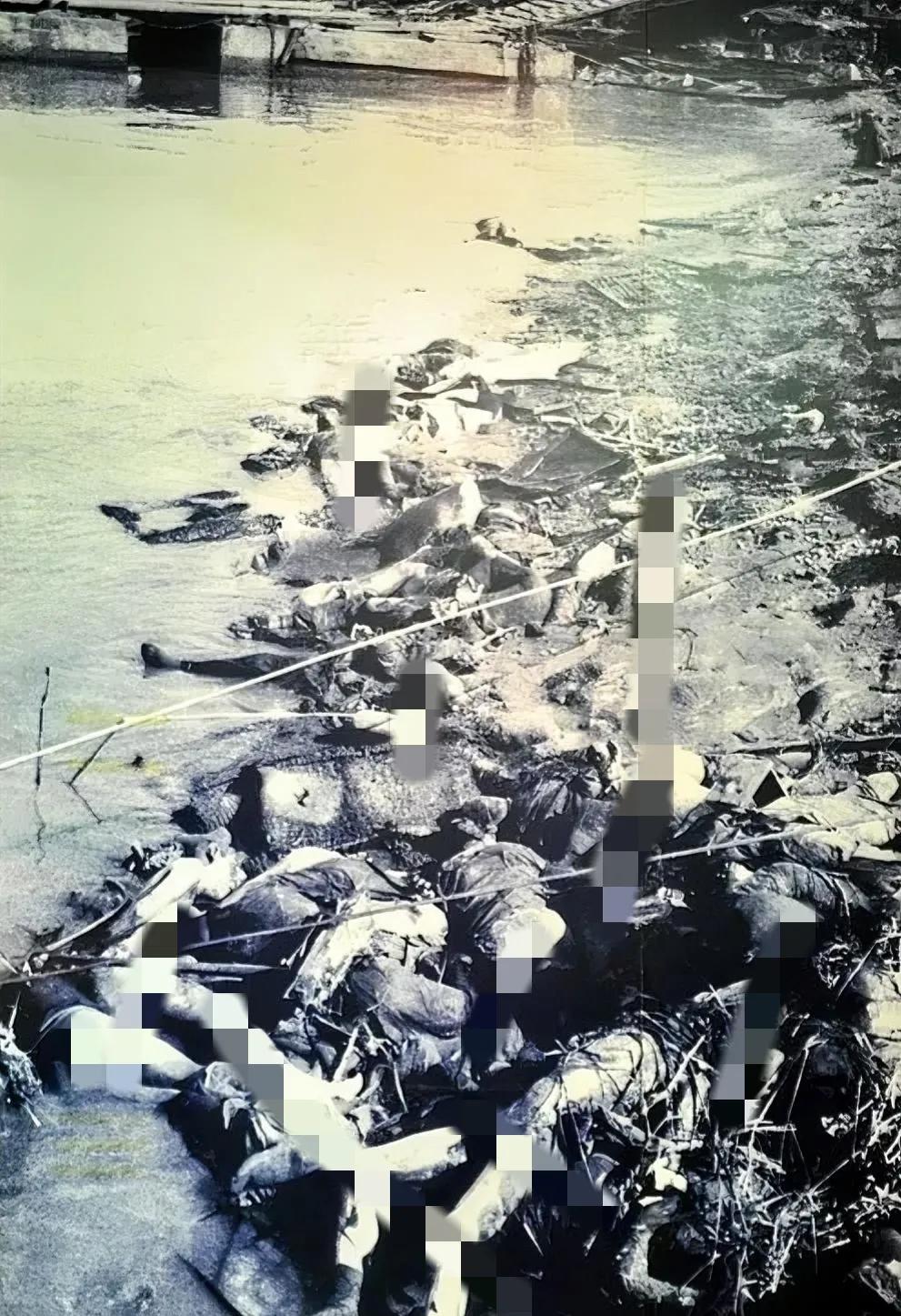 1937年，南京大屠杀，日军禁止公开的一张老照片，这一张照片是日本记者村濑守保拍