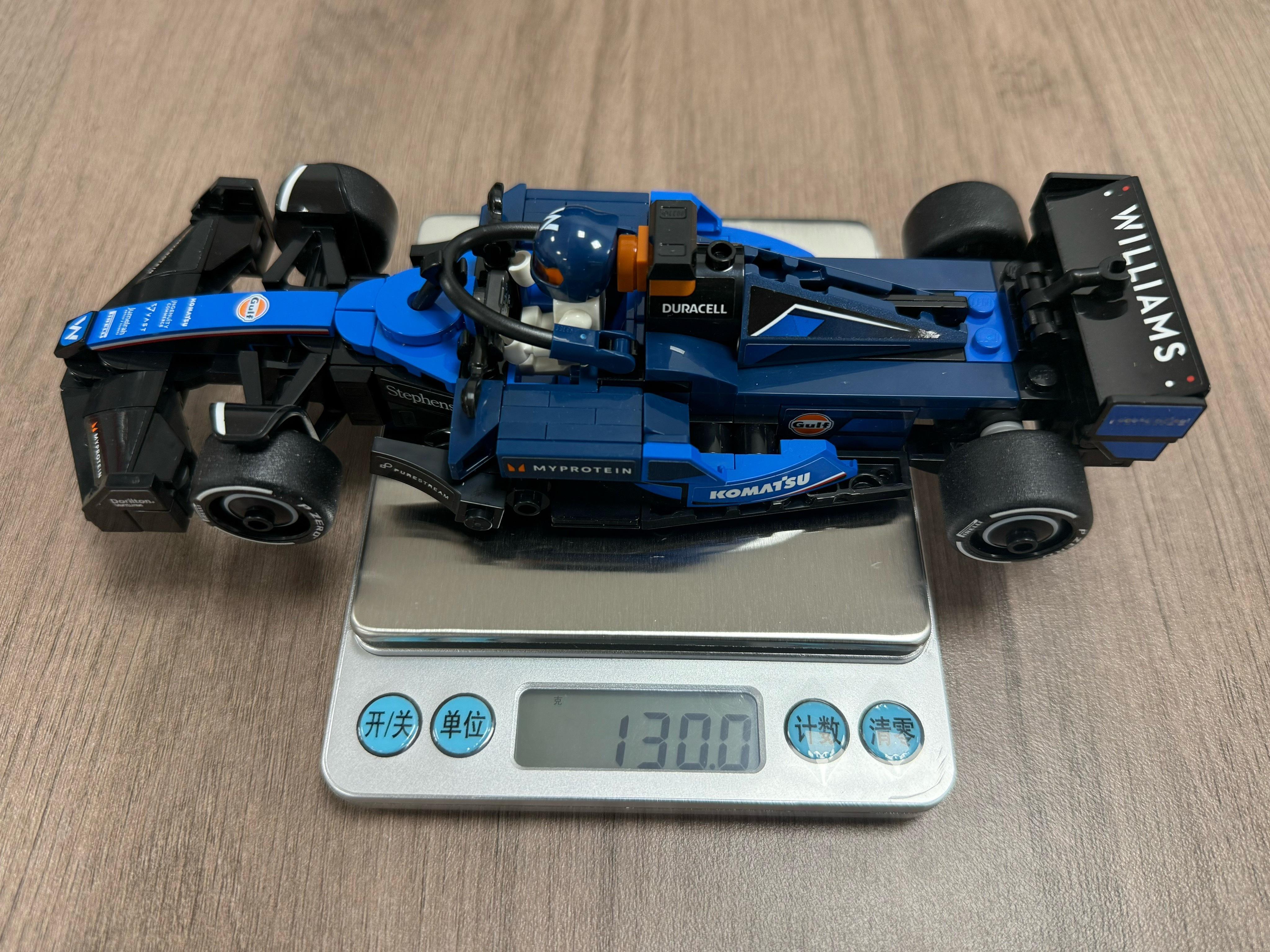 f1 赛后，给车秤个重～