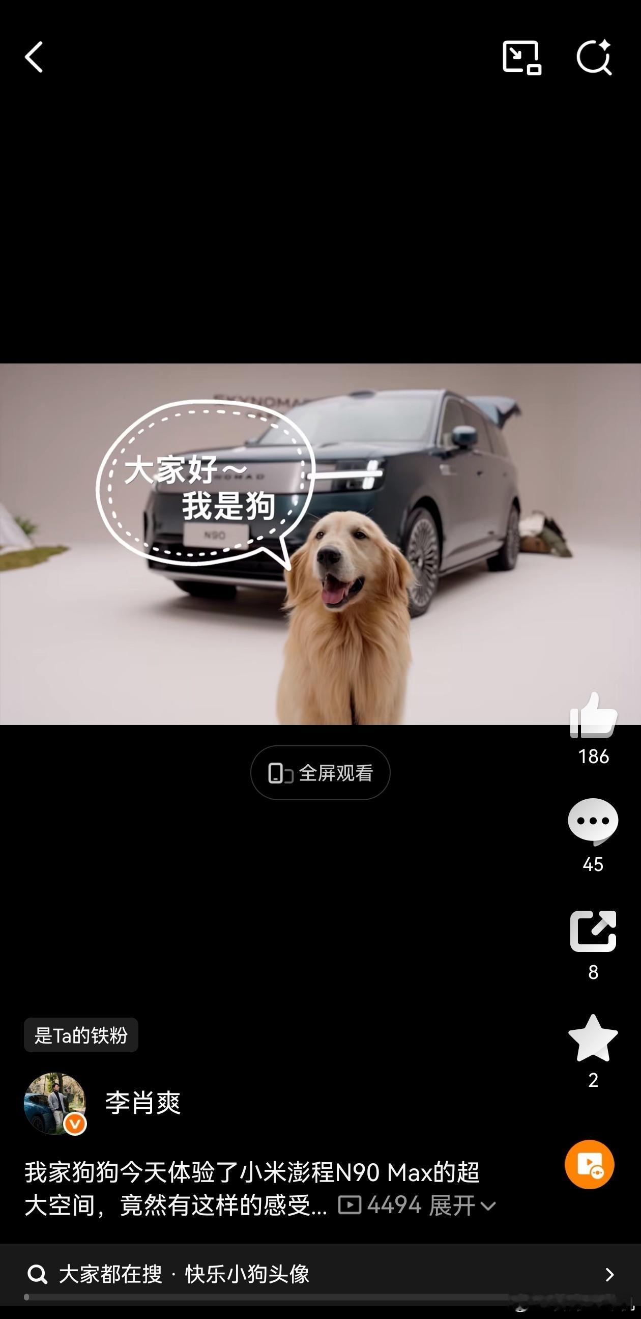 李总、🐶、车和评论区，艺术已成