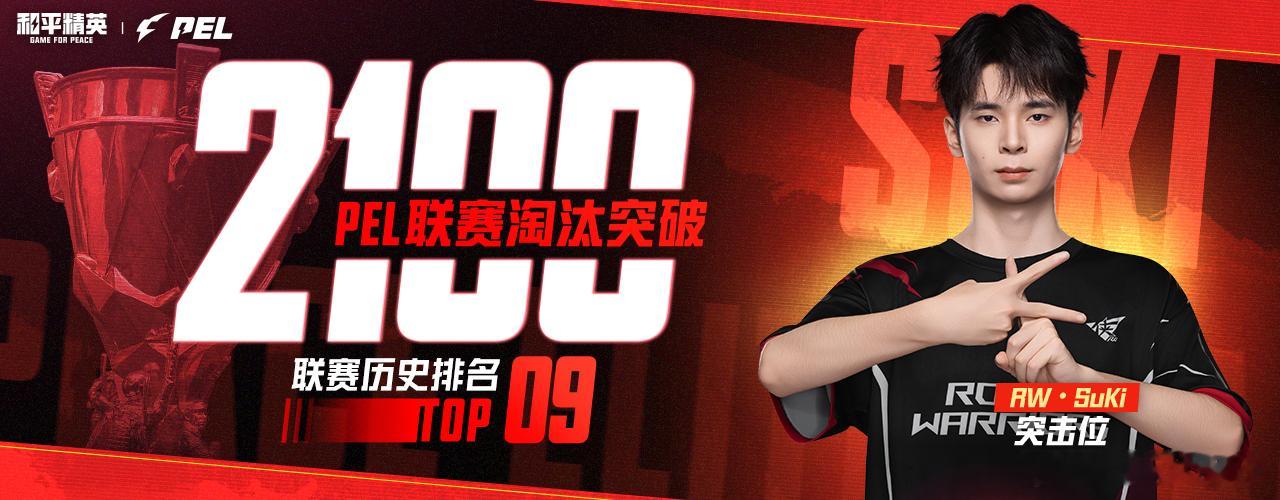 SuKi联赛2100淘汰 SuKi联赛淘汰达成2100里程碑！和平精英职业联赛[